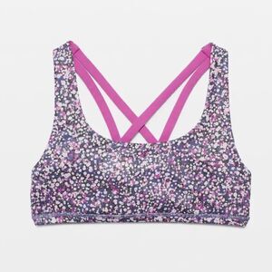 Ivivva By Lululemon Rhythmic Complete Focus Reversible Sports Bra Size 10